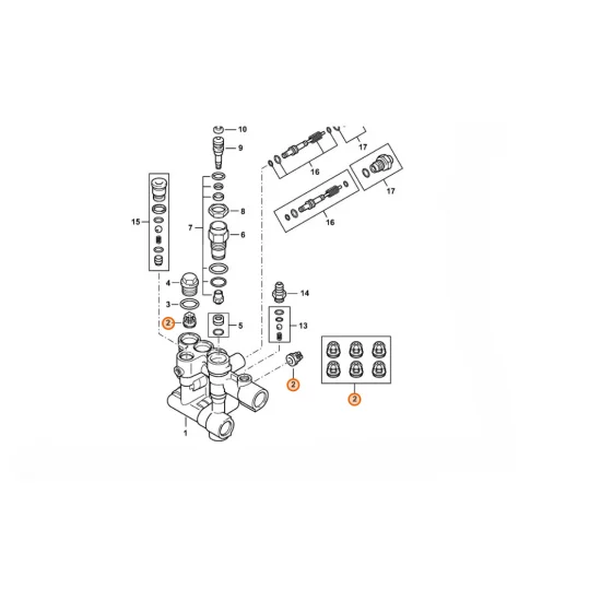 Stihl  Zawór 4788 700 6201